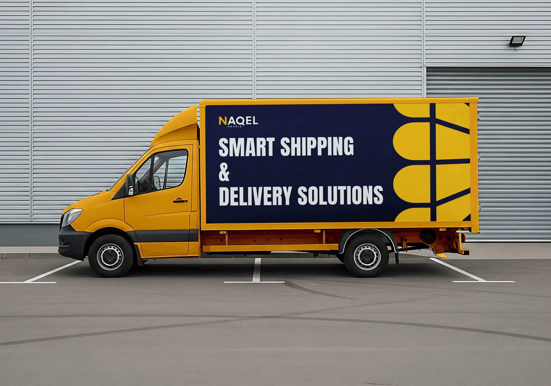 Naqel Arabia Delivery Truck